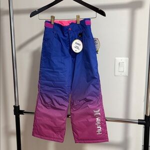 Hurley Girls Ski Pants size 6